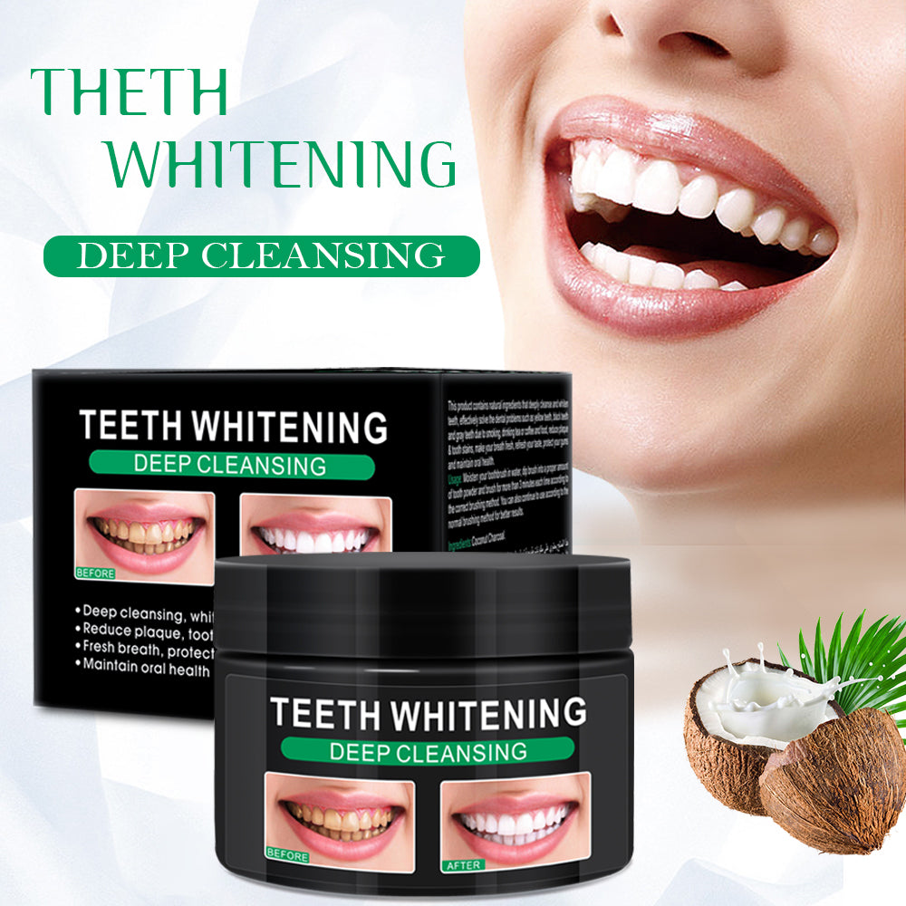 Teeth Whitening- Polvo Blanqueador de Carbón activado