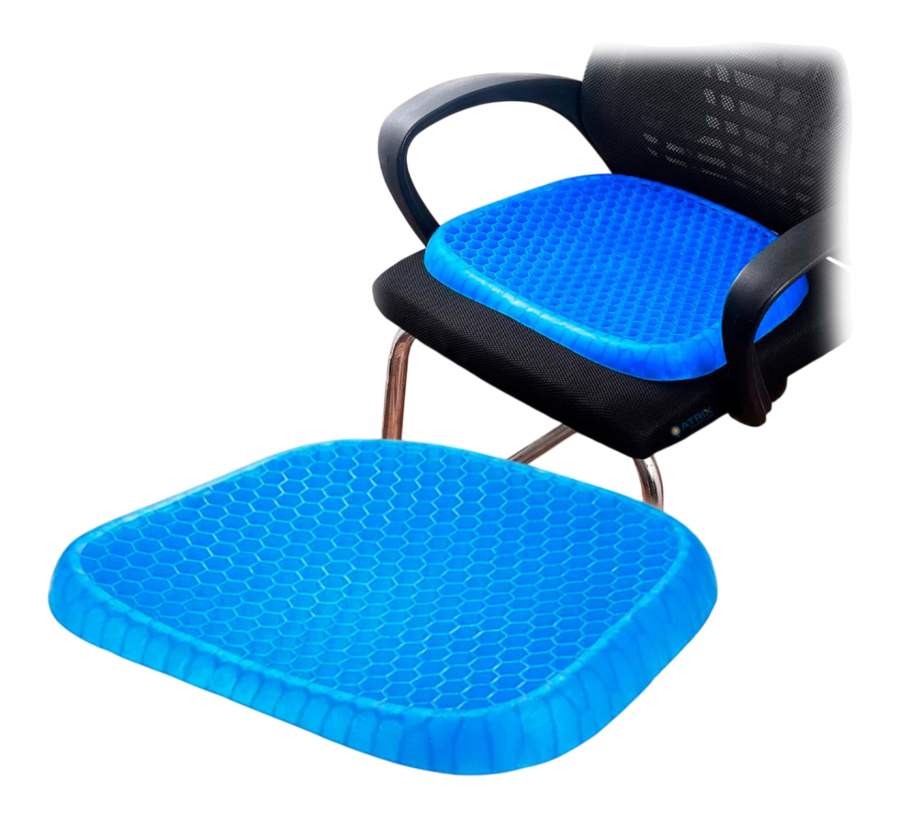 COMBO COMFY CURVE: Bienestar para tu Espalda – Cojín en Gel + Almohada Lumbar