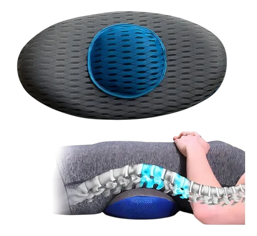 COMBO COMFY CURVE: Bienestar para tu Espalda – Cojín en Gel + Almohada Lumbar