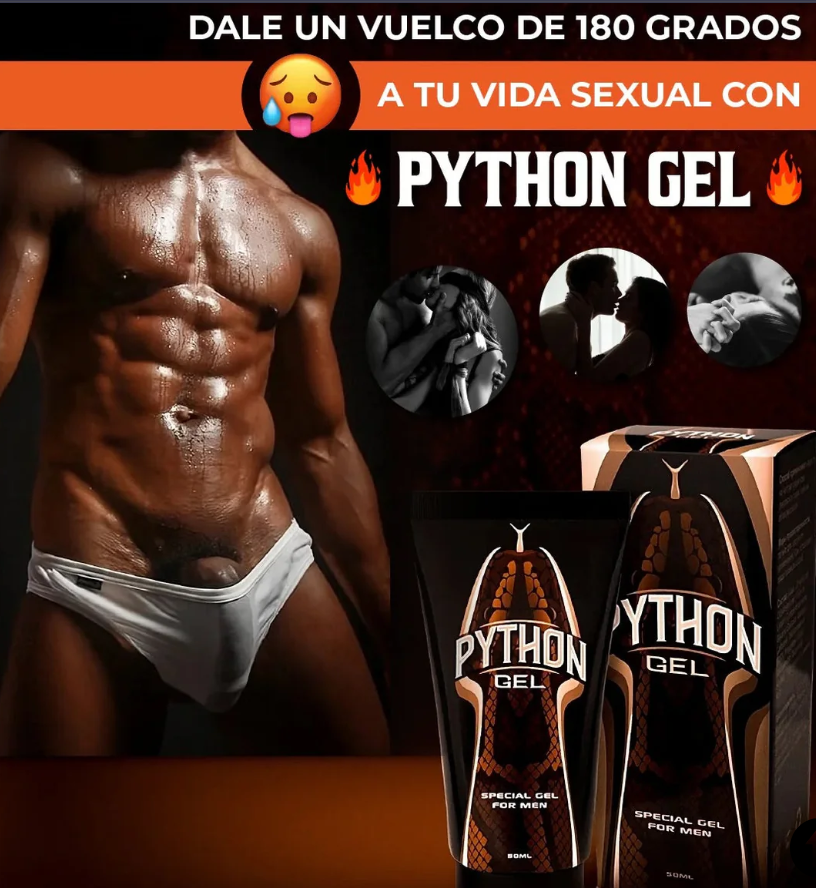 Python Gel-Retardante y Agrandador